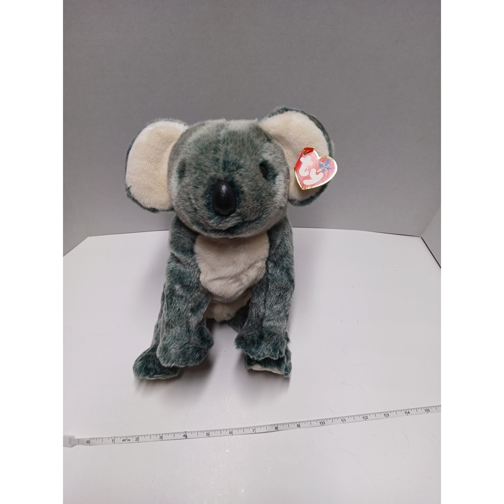 TY Beanie Buddies Eucalyptus the Koala Gray 12" Plush Toy NWT vintage Mint 1999